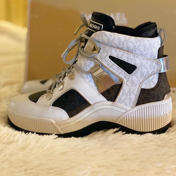michael kors brooke high top sneakers